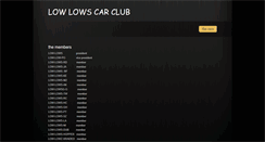 Desktop Screenshot of lowlows-mcla.weebly.com