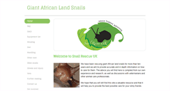 Desktop Screenshot of landsnails.weebly.com