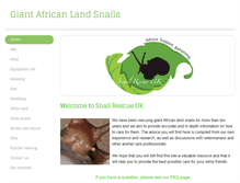 Tablet Screenshot of landsnails.weebly.com