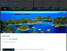Tablet Screenshot of mayang.weebly.com