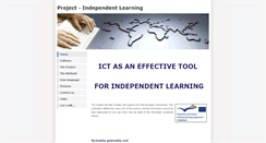 Desktop Screenshot of independentlearning.weebly.com