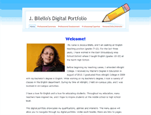 Tablet Screenshot of jbilello.weebly.com