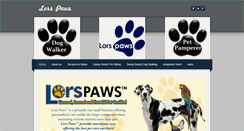 Desktop Screenshot of lorspaws.weebly.com