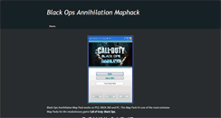 Desktop Screenshot of blackopsannihilation.weebly.com