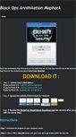 Mobile Screenshot of blackopsannihilation.weebly.com
