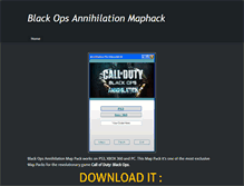 Tablet Screenshot of blackopsannihilation.weebly.com