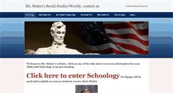 Desktop Screenshot of mstuber.weebly.com
