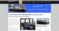Desktop Screenshot of converted-barge.weebly.com