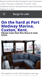 Mobile Screenshot of converted-barge.weebly.com