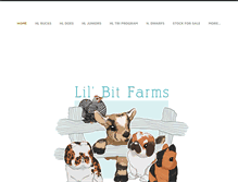 Tablet Screenshot of lilbitfarmsok.weebly.com