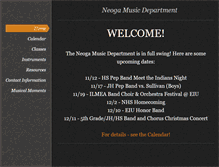 Tablet Screenshot of neogamusic.weebly.com
