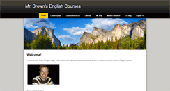 Desktop Screenshot of mrbrownenglish.weebly.com