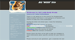 Desktop Screenshot of aigwebb.weebly.com