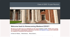 Desktop Screenshot of cga2000reunion.weebly.com
