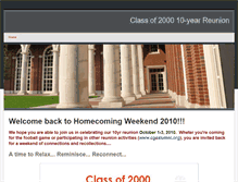 Tablet Screenshot of cga2000reunion.weebly.com