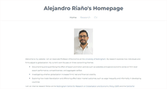 Desktop Screenshot of alejandroriano.weebly.com