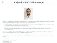 Tablet Screenshot of alejandroriano.weebly.com