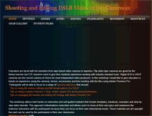 Tablet Screenshot of dslrvideo.weebly.com