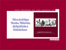 Tablet Screenshot of feiradeartigosusados.weebly.com