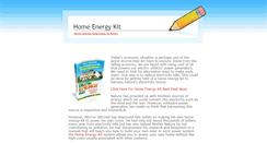 Desktop Screenshot of home-energy-kit-review.weebly.com