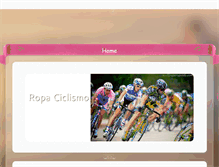 Tablet Screenshot of ciclismo-2000.weebly.com