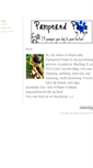 Mobile Screenshot of pamperedpawz.weebly.com