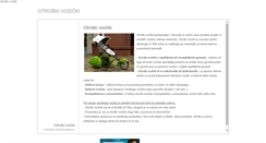 Desktop Screenshot of otroski-vozicki.weebly.com