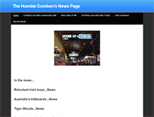 Tablet Screenshot of humblecondom.weebly.com