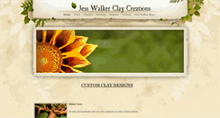 Desktop Screenshot of jesswalkerclaycreations.weebly.com