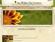 Tablet Screenshot of jesswalkerclaycreations.weebly.com