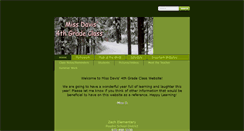 Desktop Screenshot of missdavisfourthgradeclass.weebly.com