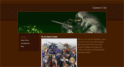 Desktop Screenshot of gamerzcity.weebly.com