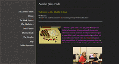 Desktop Screenshot of neosho5thgrade.weebly.com