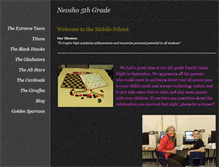 Tablet Screenshot of neosho5thgrade.weebly.com