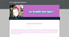 Desktop Screenshot of angeldawnmcginnis.weebly.com