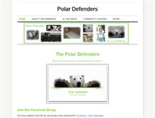 Tablet Screenshot of polardefenders.weebly.com