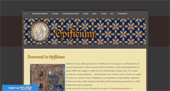 Desktop Screenshot of opificium.weebly.com
