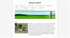 Desktop Screenshot of horsefanatics.weebly.com