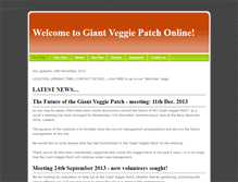 Tablet Screenshot of giantveggiepatch.weebly.com