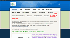 Desktop Screenshot of caymanechoicservices.weebly.com