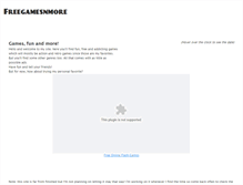 Tablet Screenshot of freegamesnmore.weebly.com