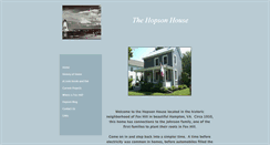 Desktop Screenshot of hopsonhouse.weebly.com