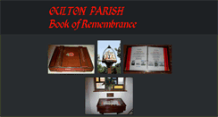 Desktop Screenshot of oultonparishbookofremembrance.weebly.com