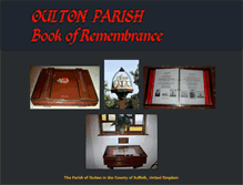 Tablet Screenshot of oultonparishbookofremembrance.weebly.com