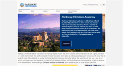 Desktop Screenshot of parkwayacademy.weebly.com