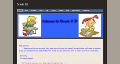 Desktop Screenshot of grade2d.weebly.com