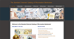 Desktop Screenshot of mn-banknotes.weebly.com
