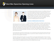 Tablet Screenshot of bestmanspeechesopeninglines.weebly.com