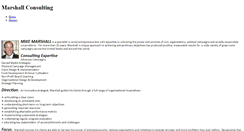 Desktop Screenshot of marshallconsulting.weebly.com