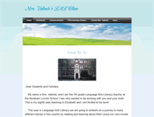 Tablet Screenshot of missvalentesclass.weebly.com